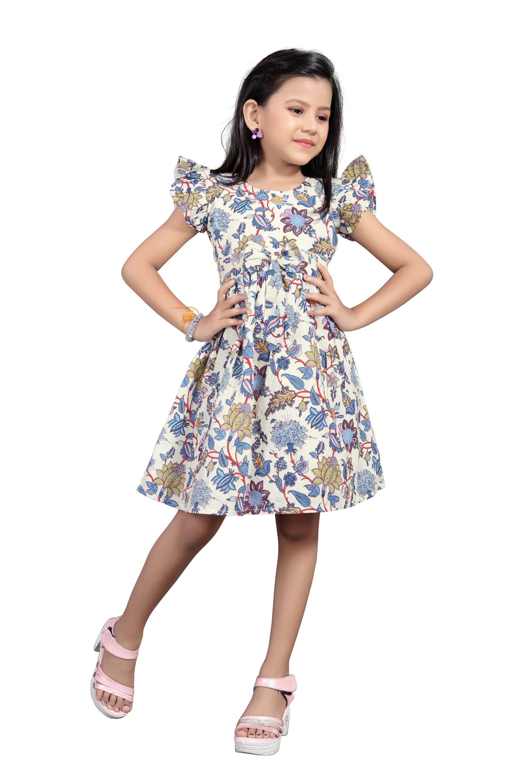 knee length dresses for girls